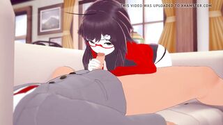 Vtuber Lyn blowjob loop
