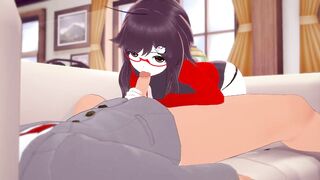 Vtuber Lyn blowjob loop