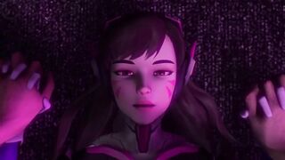 Overwatch D.va Porn Teen (HD) UNCENSORED
