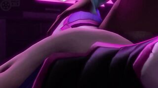 Overwatch D.va Porn Teen (HD) UNCENSORED