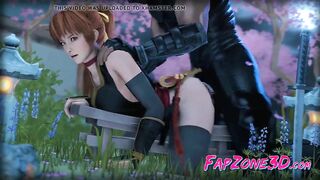 3D Kasumi from Video Game Dead or Alive Gets Fucks