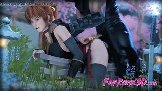 3D Kasumi from Video Game Dead or Alive Gets Fucks