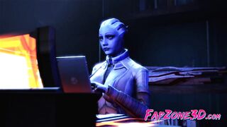 Mass Effect 3D Characters is Used as a Sex Slaves