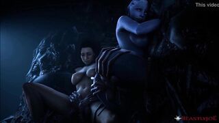 Aliens love to fuck PMV