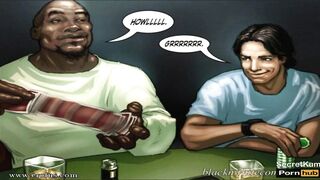 The Poker Game - Season 1 EP.1 - Interracial Gangbang Creampie