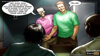 The Poker Game - Season 1 EP.1 - Interracial Gangbang Creampie
