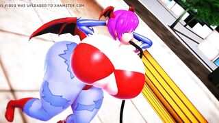 Morrigan And Lilith Aensland Breast Ass Expansion