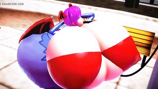 Morrigan And Lilith Aensland Breast Ass Expansion