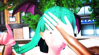 Morrigan And Lilith Aensland Breast Ass Expansion