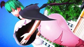 Morrigan And Lilith Aensland Breast Ass Expansion