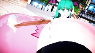 Morrigan And Lilith Aensland Breast Ass Expansion