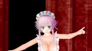 mmd meiling&sakuya