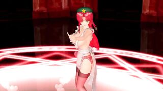 mmd meiling&sakuya