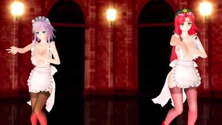 mmd meiling&sakuya