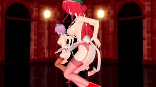 mmd meiling&sakuya
