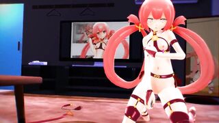 MMD - Redhead Masturbation.