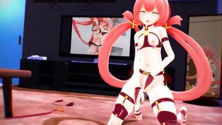 MMD - Redhead Masturbation.