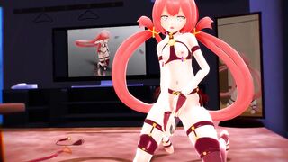 MMD - Redhead Masturbation.