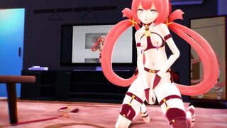 MMD - Redhead Masturbation.