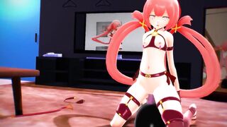 MMD - Redhead Masturbation.
