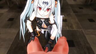 MMD Sex - Alice dominates you POV.