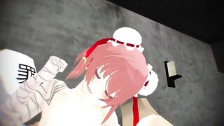 MMD Sex - Kasen and his man.