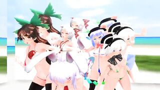 MMDCarry Me off  touhou