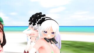 MMDCarry Me off  touhou