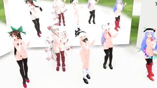 MMDCarry Me off  touhou