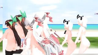 MMDCarry Me off  touhou