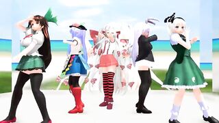 MMDCarry Me off  touhou
