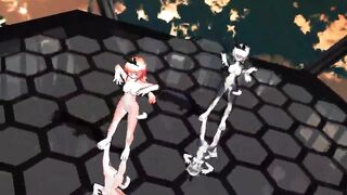MMD furry girls