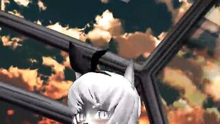 MMD furry girls