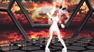MMD furry girls