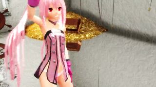 MMD 2 Sexy Cuties Small Boobs and Band-Aid on Pussy GV00091