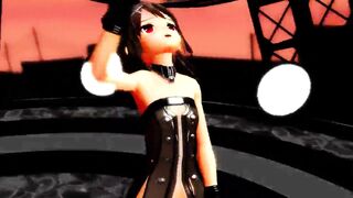 MMD 2 Sexy Cuties Small Boobs and Band-Aid on Pussy GV00091