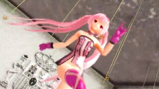MMD 2 Sexy Cuties Small Boobs and Band-Aid on Pussy GV00091