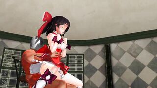 MMD Cutie Bouncing on Big daddy GV00094