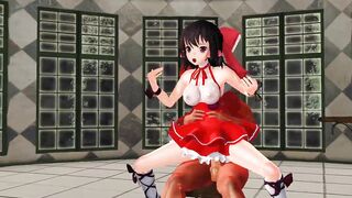 MMD Cutie Bouncing on Big daddy GV00094