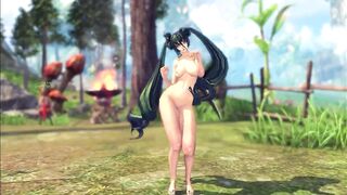 Blade & Soul Sexy Naked Dance. Tribute Me!