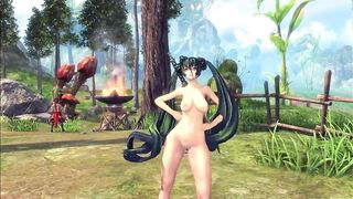 Blade & Soul Sexy Naked Dance. Tribute Me!