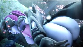 Overwatch Widowmaker railed by reaper