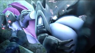 Overwatch Widowmaker railed by reaper
