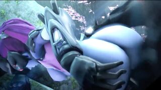Overwatch Widowmaker railed by reaper