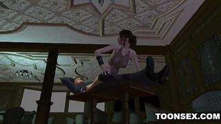 Tasty 3D Cartoon Stripper Getting Fucked Hard