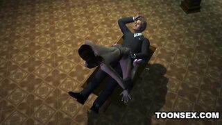 Tasty 3D Cartoon Stripper Getting Fucked Hard