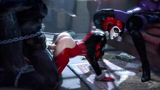 Harley Quinn dominates Batman