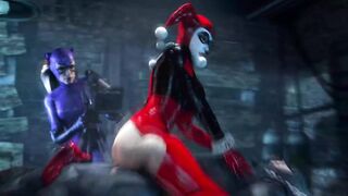 Harley Quinn dominates Batman