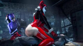 Harley Quinn dominates Batman