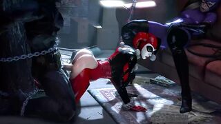Harley Quinn dominates Batman